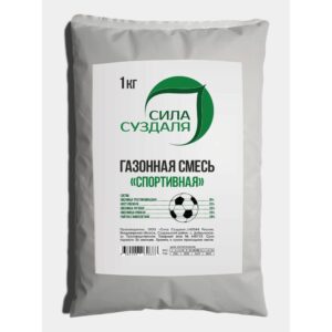 Сила Суздаля Газонная трава смесь спортивная 1 кг